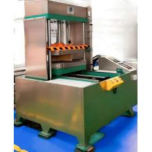 Move-out hot press shaping machine