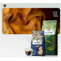 Granos de café tostado medio oscuro Sunset Blend