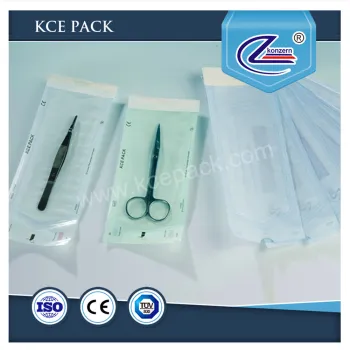 Disposable dental material EO steam sterilization pouch