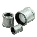 Accesorios de tuberías rectas de plástico galvanizado de alta calidad