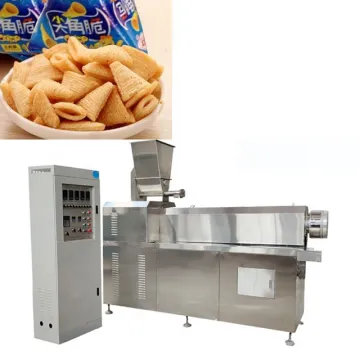 Automatic Bugle Corn Chips Production Line: Extruder Machine for Fried Snack Food Machinery