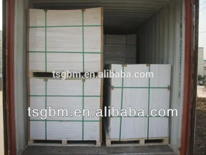 2400*1200*9.0mm gypsum board 1200*2400*9.5mm gypsum boards manufacturer . paper face gypsum boards .gypsum board