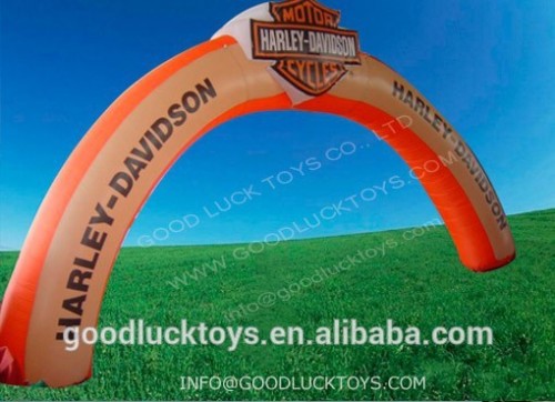 Guangdong Pop inflatable welcome arch82, hot design inflatable entrance arch