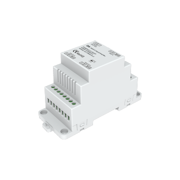 DMX512 Signal Amplifier Splitter - Skydance DA 12-36VDC DIN Rail Receiver