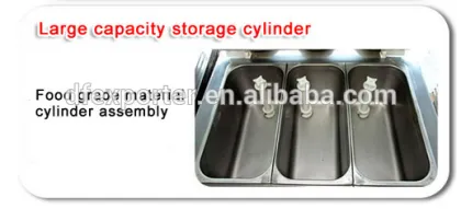 TML342 brand rainbow high quality ice cream machine
