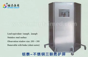 Stainless steel triple protective screen