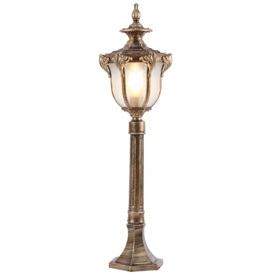 Aluminum Victorian Traditional Style Outdoor Lantern for Garden and Street Lights