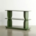 Wood Floor-Standing Bookshelf 3-Tier Storage Shelf
