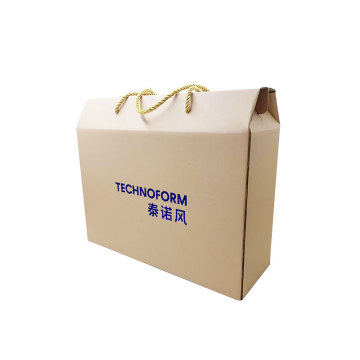 Custom portable packaging box