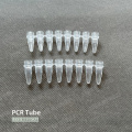 PCR de plástico desechable tiras de 8 tubos Tubos de PCR