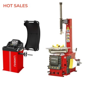 Swing Arm Tire Changer and Wheel Balancer Combo