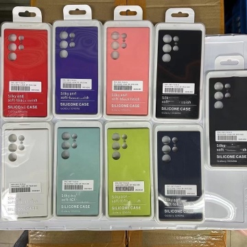 Wholesale Liquid Silicone Phone Case Cover for Samsung Galaxy S24 Ultra S24 Plus s24+