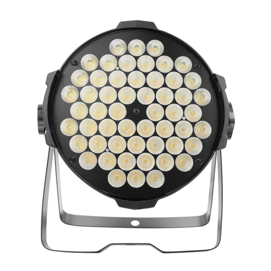 china factory 54*2W warm white and cold white 2 in 1 par light Studio meeting room concern projector Stage Led Light