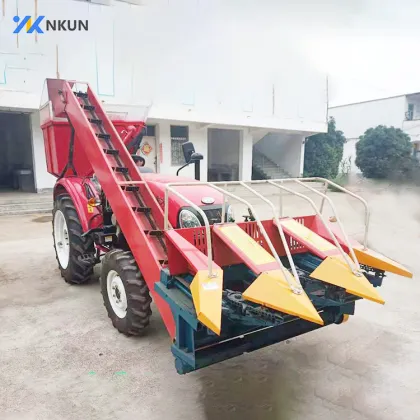 Middle-Sized Corn Combine Harvester: Efficient Corn Harvesting Equipment for Farms