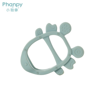 Crab Shape Silicone Baby Teether Toy