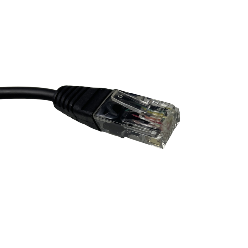 D-SUB 9P female to RJ45 8P8C plug