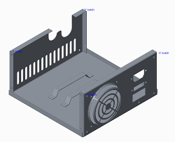 The Metal stamping Case for power