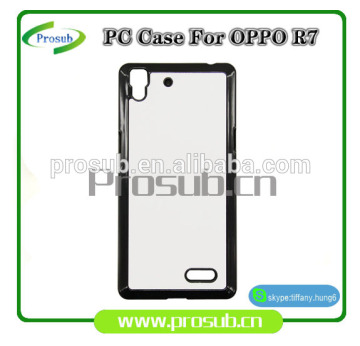 2d sublimation PC plastic blank smartphone case cover for Prosub-OPPO R7