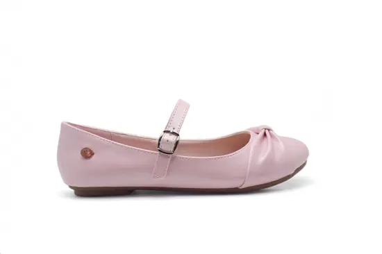 Girl's Disney Bow Ballet Flats Comfortable Shoes