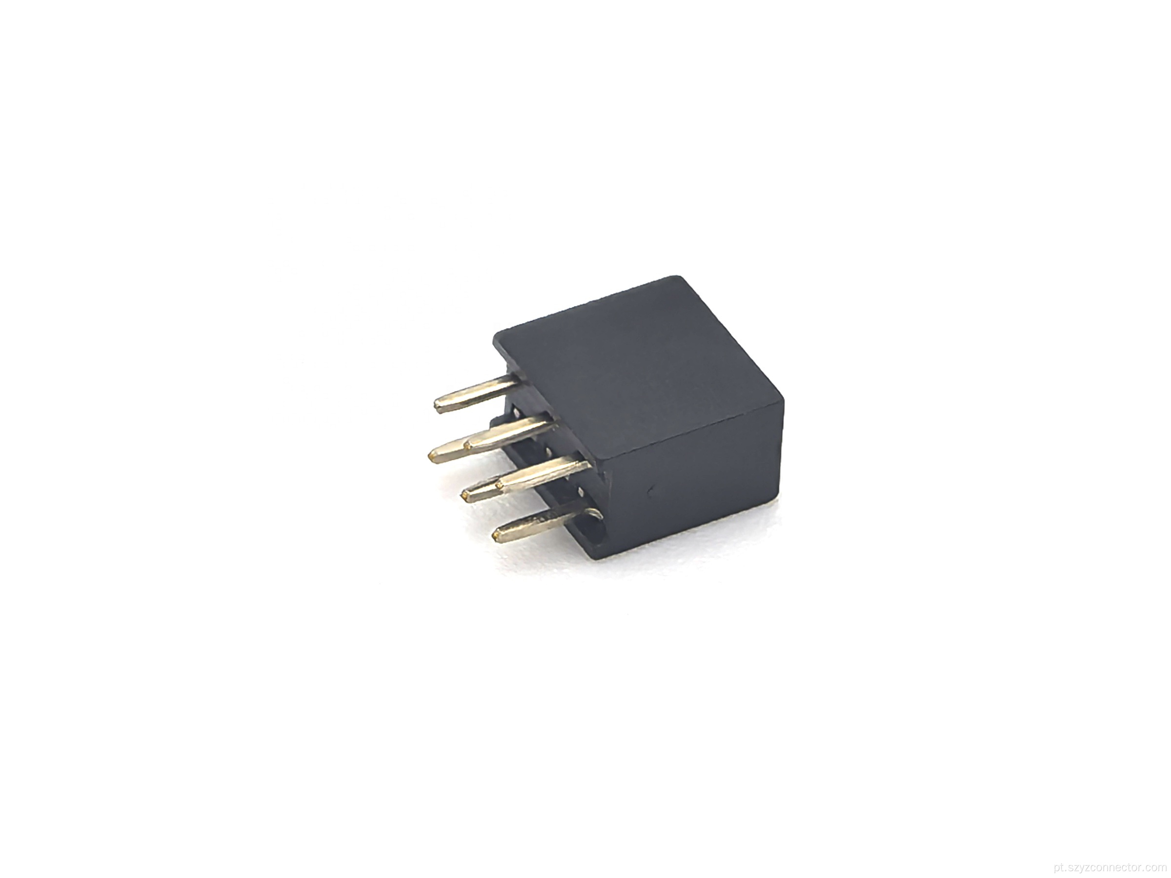 2,54 mm de cabeceamento feminino de pitch linhas diretas