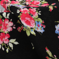 God kvalitet Crinka Floral Woven Printed Viscose Fabric