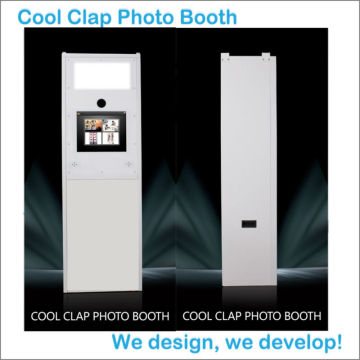 HD Photo Booth Machines Instant Photo Kiosk For Wedding Decoration