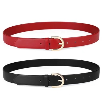 Leather Woven Casual Waist Belt