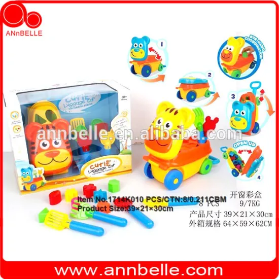 New lovely sand toy set baby brick 2 in 1