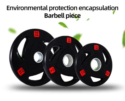 Weightlifting Barbell Bumper Plates for Fitness and Strength Training