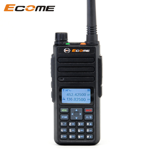 ECOME ET-D889 VHF UHF GPS Digital Walkie Talkie Ham DMR Portable Two Way Radio