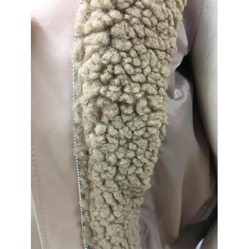 Jaket Bulu Imitasi Wanita