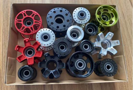 Professional wheelchair aluminum alloy hub