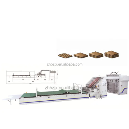 ZHENHUA High-Quality Automatic Corrugated Carton Flute Laminator