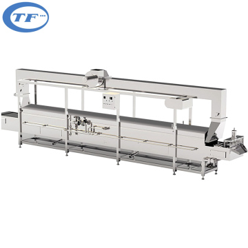 Stainless Steel Continuce Steaming Food Machine