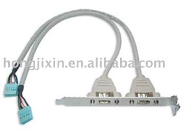 IEEE 1394 cable, With Bracket