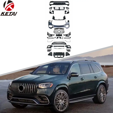 GLS63 AMG Style Body Kit untuk Benz W167 GLS AMG 2019-2022