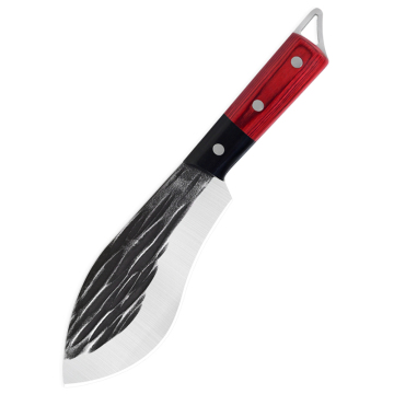 Bicolor Wood Handle 5CR13MOV สแตนเลสคู่ขอบห้องครัวสับมีดมีด