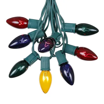 C7 Replacement Bulb 5 Watts Green Wire