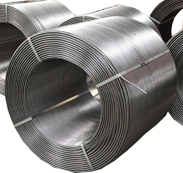steel casting use CaSi cored wire/SiCa Wire