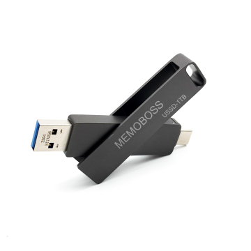 Pemacu kilat SSD Type -C Type -C Logam Tinggi - 256GB hingga 1TB