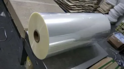 Simultaneous 15mic nylon film for paper packing