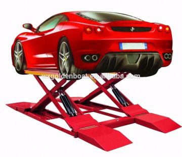 Minimum Height Used Car Scissor Lift