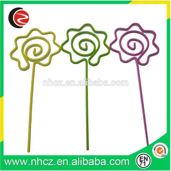 Metal Flower Paper Clips