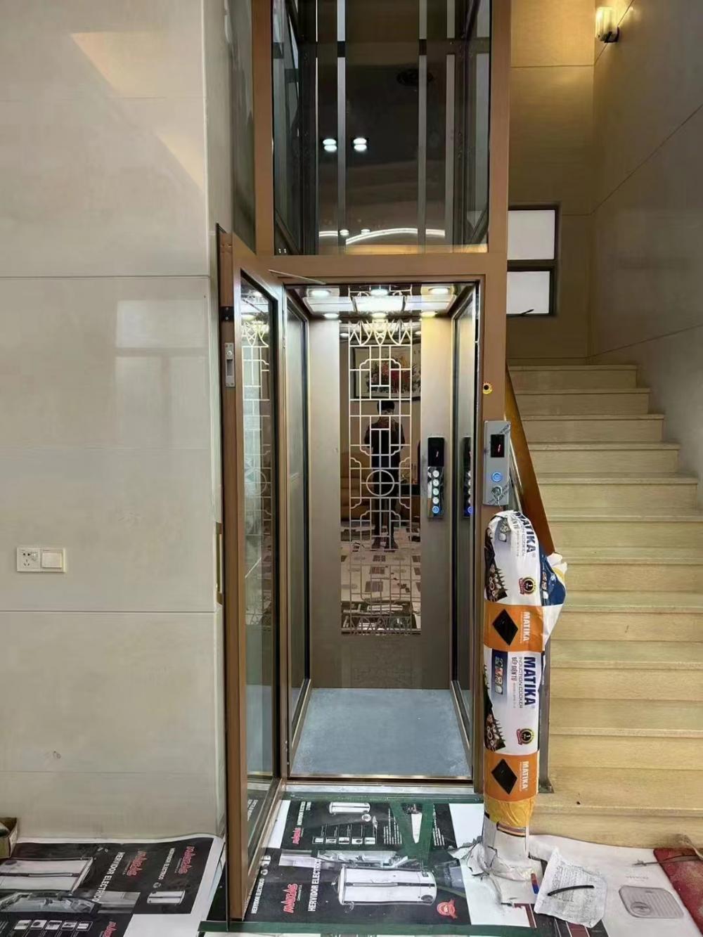 Mini elevador hidráulico interno externo