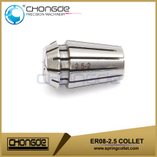 ER8 2,5 mm 0,098 &quot;Pinça ER Ultra Precision