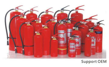 portable chemical powder fire extinguisher