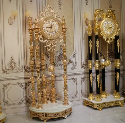 Luxury Crystal Royal Standing Antique Grandfather Clock