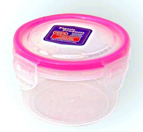 300ml Transparent PP Plastic Round Storage Container