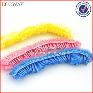 Wholesale Cheap Colourful Hotel Disposable Shower Cap
