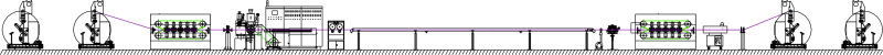 Cable Extrusion Machine for 3 Core Cable